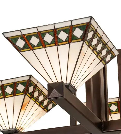 The Diamond Band Mission by Meyda Lighting - Image 8