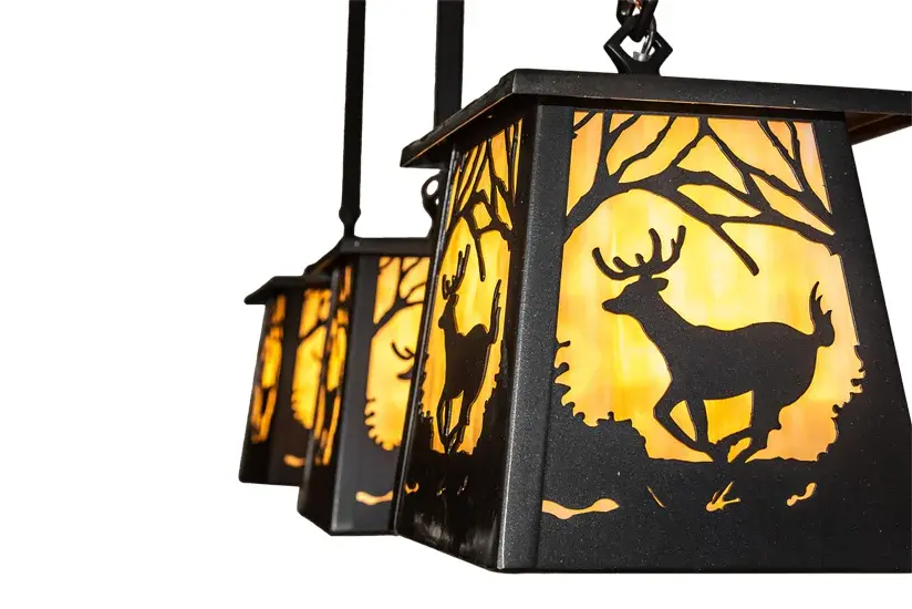 The Deer at Dawn by Meyda Lighting - Image 7