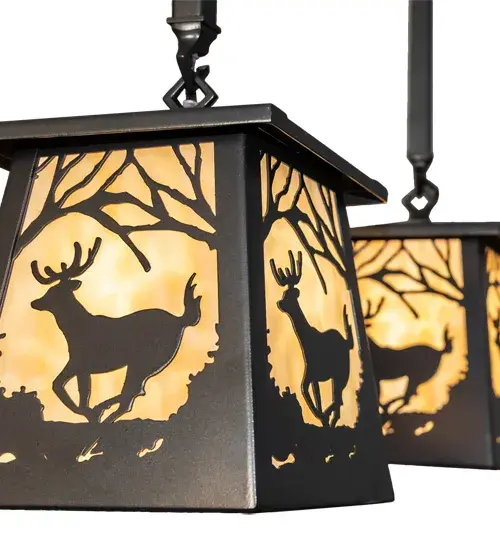 The Deer at Dawn by Meyda Lighting - Image 7