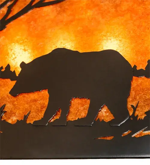 The Bear at Lake by Meyda Lighting - Image 10