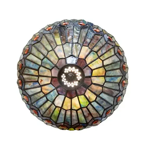 The Tiffany Jeweled Peacock by Meyda Lighting - Image 7