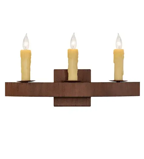 18" Wide Lakeshore 3 Light Wall Sconce - Image 5