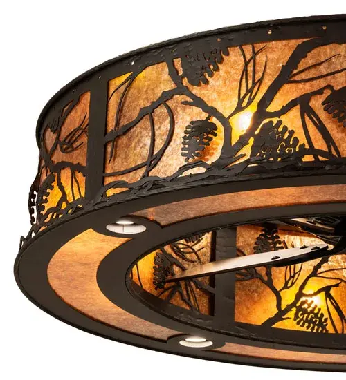 The Whispering Pines by Meyda Lighting - Image 8