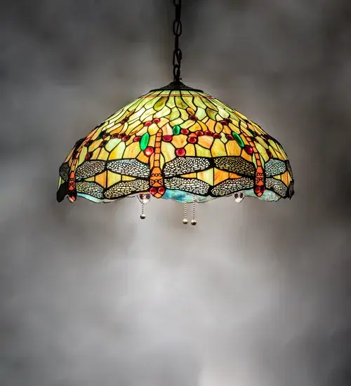 The Tiffany Hanginghead Dragonfly by Meyda Lighting - Image 1