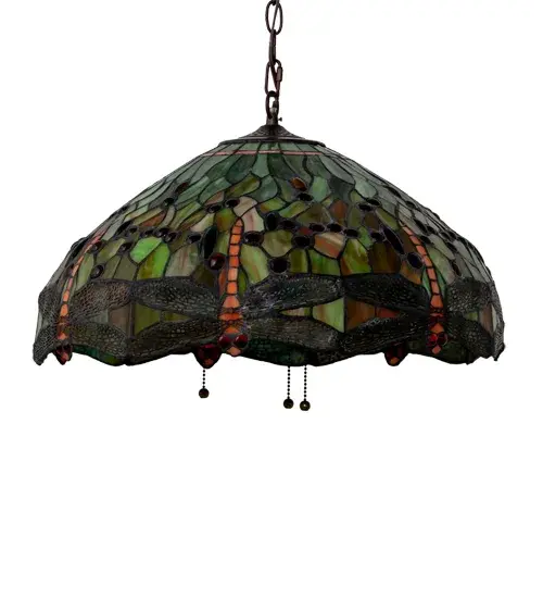 The Tiffany Hanginghead Dragonfly by Meyda Lighting - Image 3