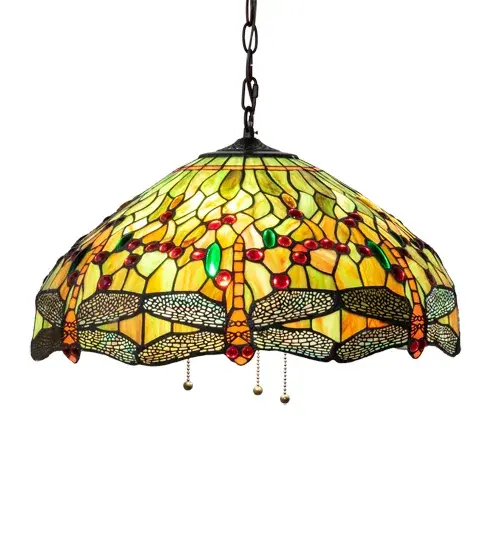 The Tiffany Hanginghead Dragonfly by Meyda Lighting - Image 5