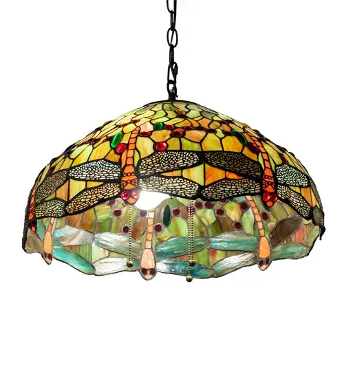 The Tiffany Hanginghead Dragonfly by Meyda Lighting - Image 6