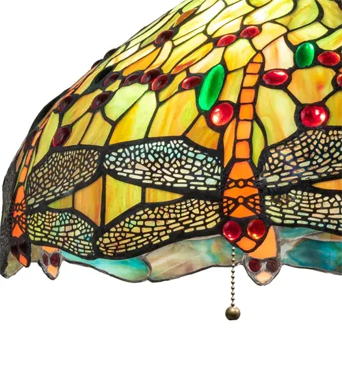The Tiffany Hanginghead Dragonfly by Meyda Lighting - Image 8