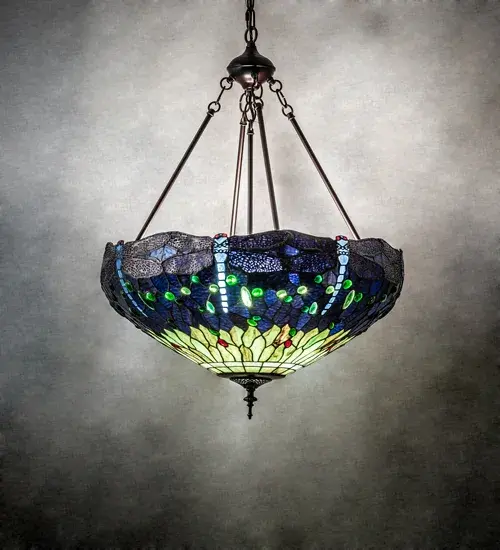 The Tiffany Hanginghead Dragonfly by Meyda Lighting - Image 1