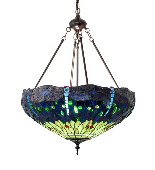 The Tiffany Hanginghead Dragonfly by Meyda Lighting - Image 2