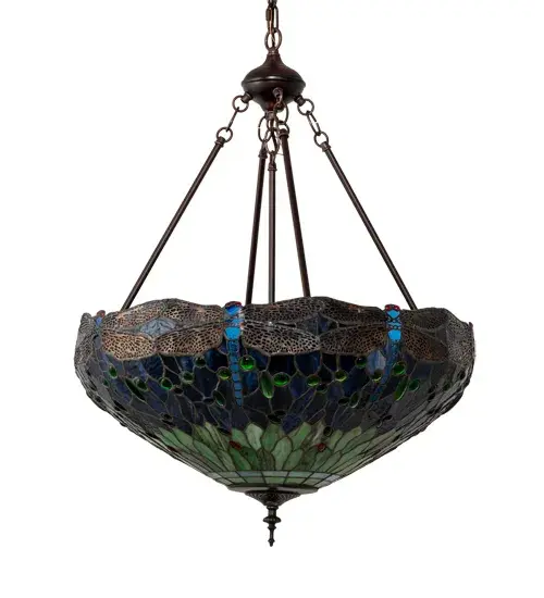 The Tiffany Hanginghead Dragonfly by Meyda Lighting - Image 3