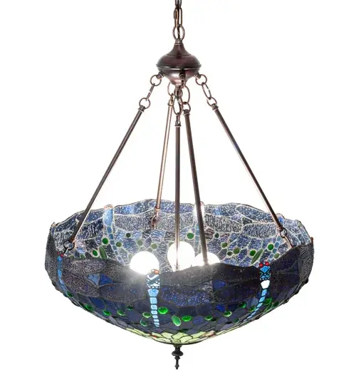 The Tiffany Hanginghead Dragonfly by Meyda Lighting - Image 4