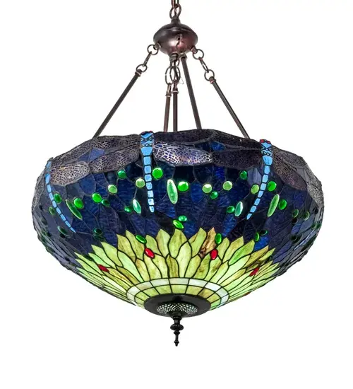 The Tiffany Hanginghead Dragonfly by Meyda Lighting - Image 6