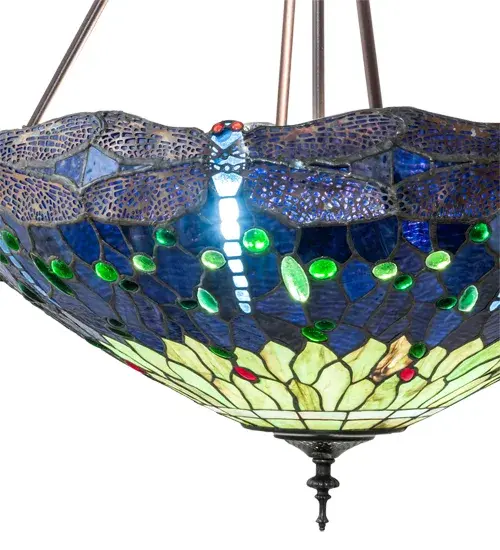 The Tiffany Hanginghead Dragonfly by Meyda Lighting - Image 8