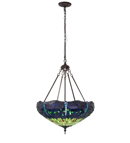 The Tiffany Hanginghead Dragonfly by Meyda Lighting - Image 10