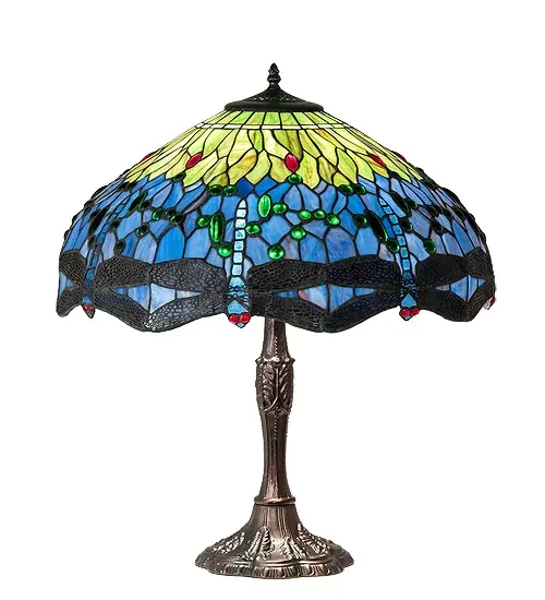 The Tiffany Hanginghead Dragonfly by Meyda Lighting - Image 2