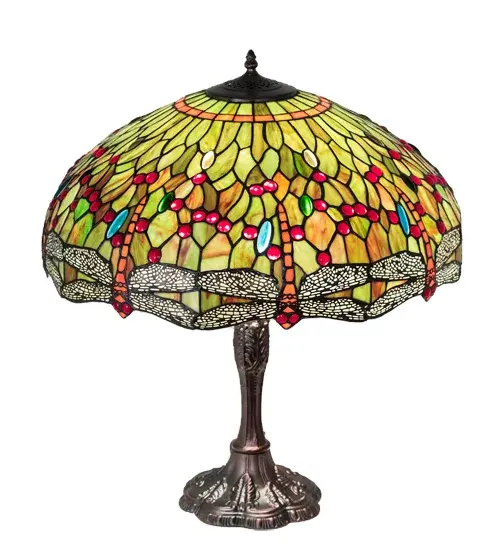 The Tiffany Hanginghead Dragonfly by Meyda Lighting - Image 4