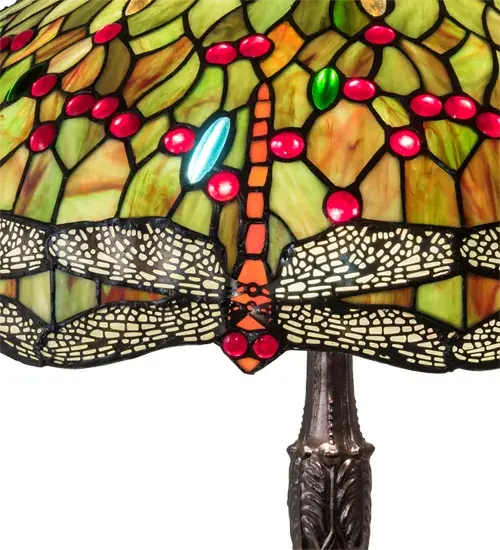 The Tiffany Hanginghead Dragonfly by Meyda Lighting - Image 7