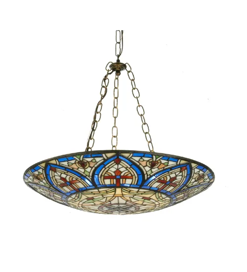24"W Church Dome Inverted Pendant