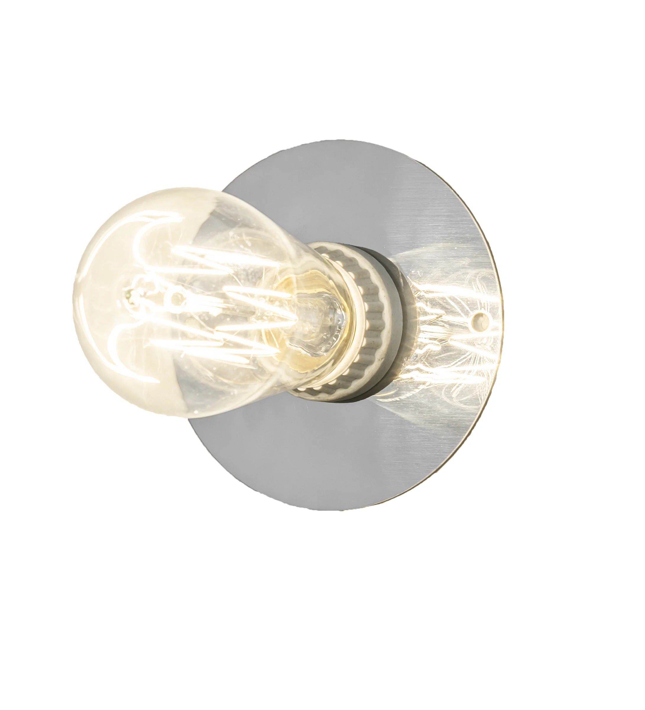 Alva LED Wall Sconce in Polished Stainless Steel Mirror