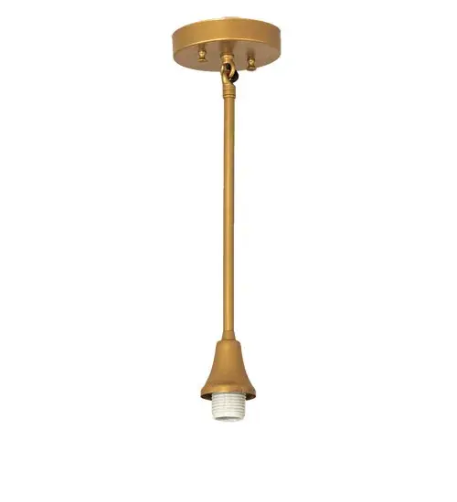 Every Meyda Tiffany item is a unique handcrafted work of art. Natural variations in the wide array of materials that we use to create each Meyda product make every item a masterpiece of its own. Photographs are a general representation of the product. Colors and designs will vary. Finish: Goldtastic Glass: Gold Width: 5.00" Height: 17.00" Length: 5.00" Weight: 1.50 lb Number of Bulbs: 1 Maximum Wattage: 60.00 W Bulb Type: B11 Bulb Base: E26 Material: Brass Country of Origin: USA Safety Rating: Damp