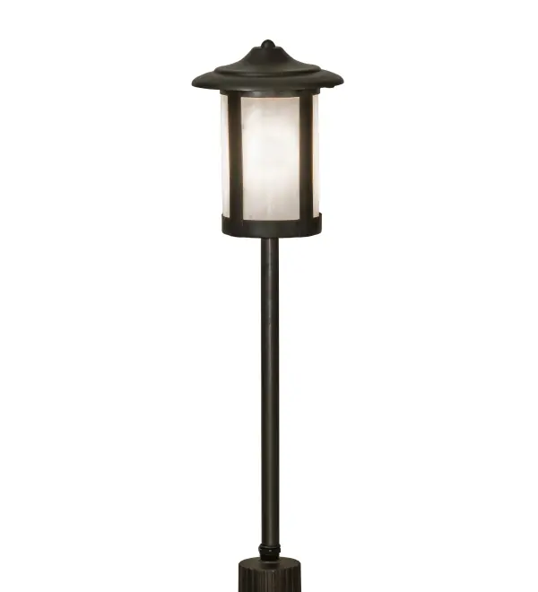 Handcrafted from Solid Brass with alluring rustic beauty. This stunning Craftsman Signature lantern is a path light with a White Art Glass lens enhanced with a Craftsman Brown finish. Display this wall sconce to illuminate the landscapes of timber homes; modern farmhouses; and other spaces. The Fulton Prime Landscape Fixture is included in our American-made; American-designed; handcrafted Craftsman Signature Series; manufactured in Yorkville; New York. UL and cUL listed for dry; damp; and wet locations. Our Build Your Own Craftsman Signature Series features unlimited combinations of styles. The collection is called Build Your Own because it is fully configurable and customizable from size and design to finish and lens color. Marine grade; solid brass; or copper raw materials are utilized to ensure items from the Craftsman Signature Series of outdoor and indoor lighting will stand the test of time; as these premium metals are impervious to most types of oxidation. Hand-applied Patina finishes on brass and copper are sealed with a clear varnish and over time; may require gentle maintenance; such as wax; to delay or reverse the natural living finish attributes indicative of this finishing process. Patina finishes on brass and copper provide strong resistance to fading from sun exposure; will not chip or crack; and will not rust like a steel-framed item in the same conditions. Choose from many style options; or send us your concept today! Call today to learn how to use the configuration tool available on our website for an instant item number!