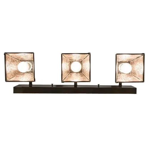 28" Wide Winter Pine 3 Light Vanity Light - Image 9