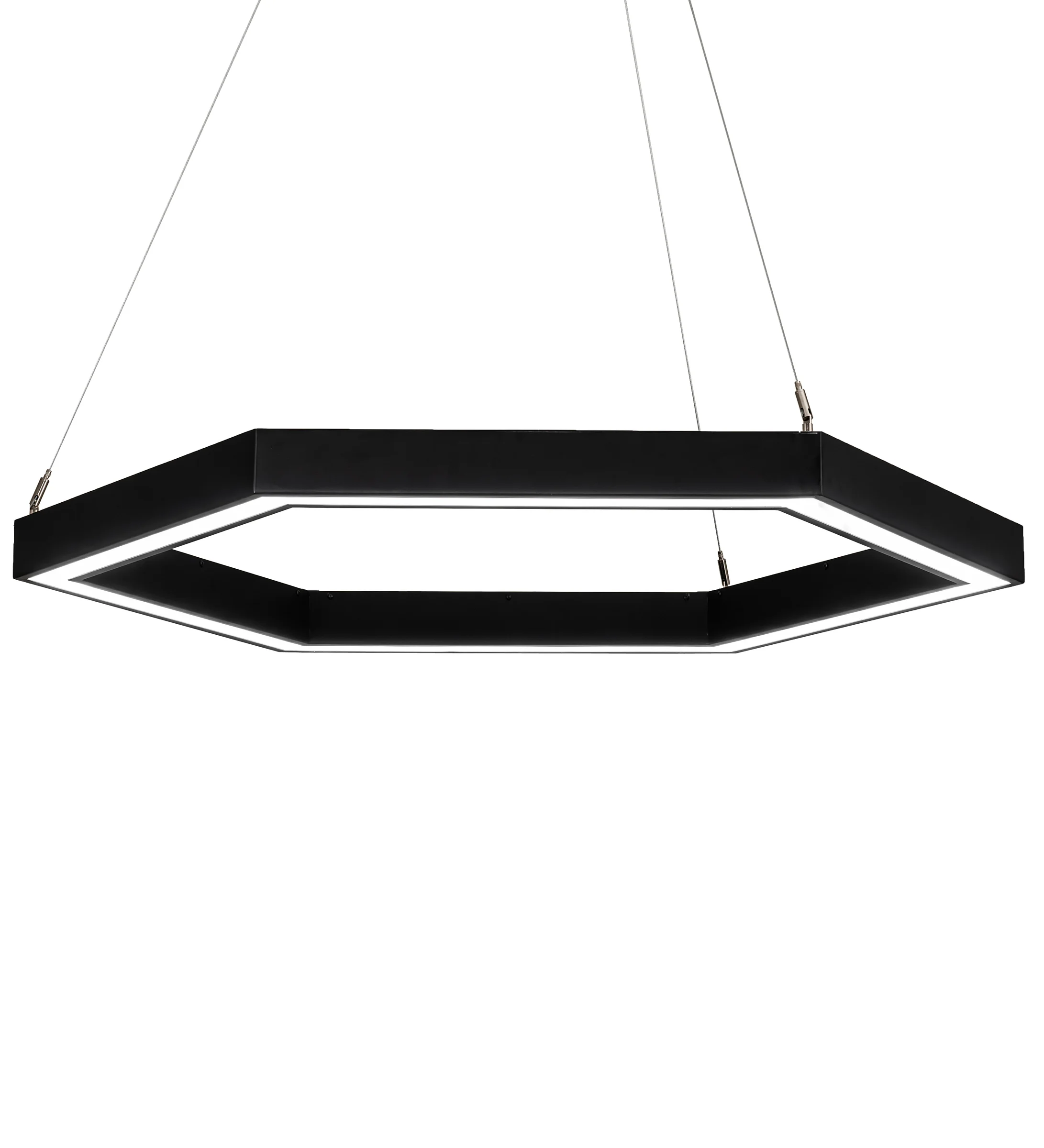 Anillo LED Pendant in Flat Black