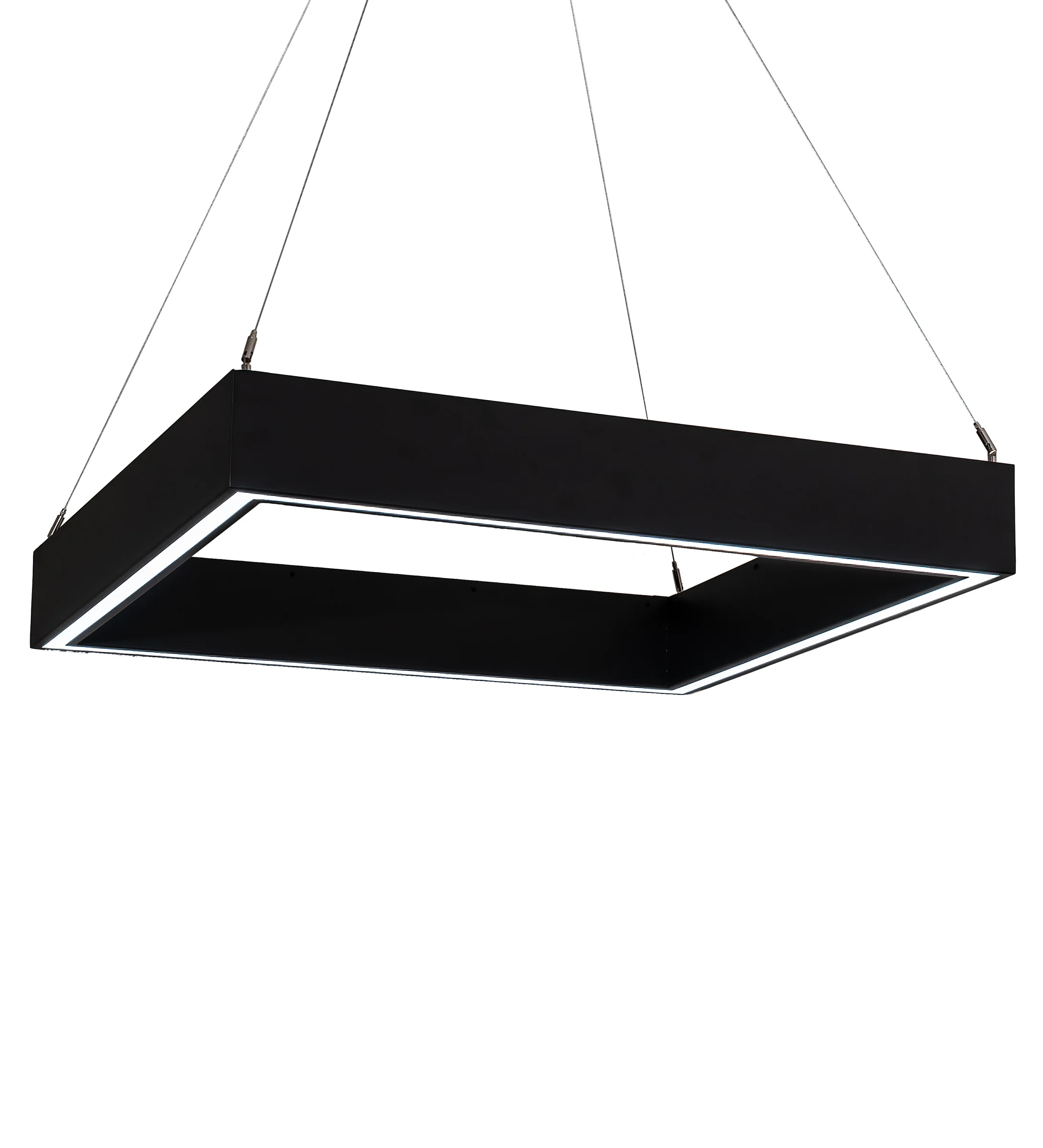 Anillo LED Pendant in Flat Black