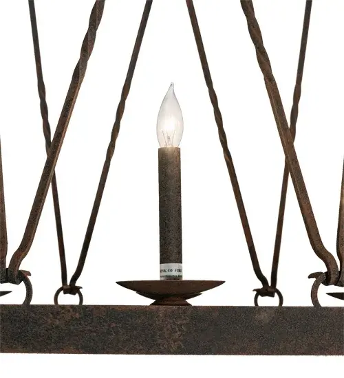 54" Wide Lakeshore 21 Light Three Tier Chandelier - Image 5