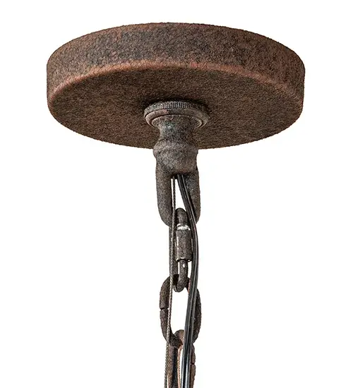 60" Square Retreat 12 Light Chandelier - Image 10