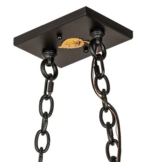 33" Long Moose at Lake Oblong Pendant - Image 10