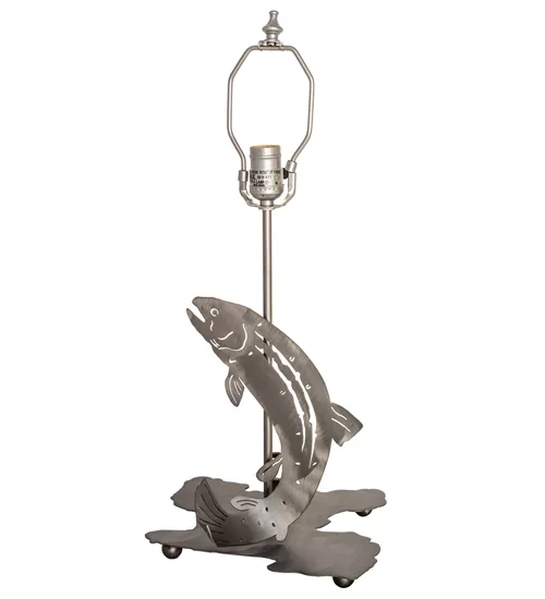 13.5"H Leaping Trout Base