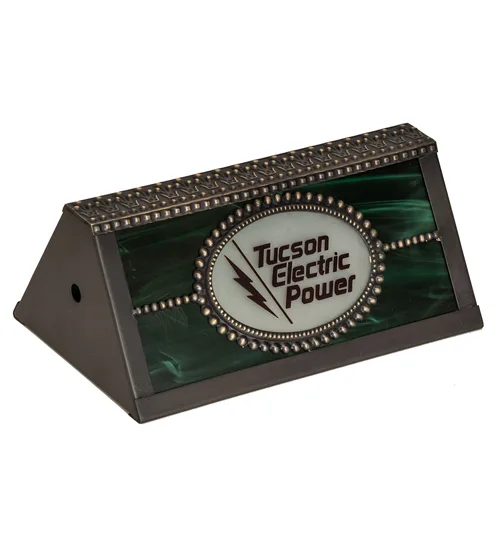 9" Long Personalized Tucson Electric Power Banker's Shade