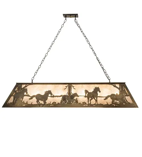 The Running Horses by Meyda Lighting - Image 5