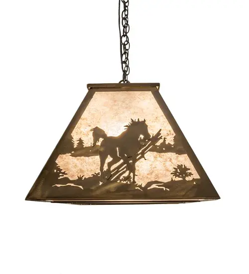 The Running Horses by Meyda Lighting - Image 7