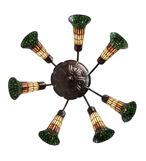 The Stained Glass Pond Lily by Meyda Lighting - Image 6