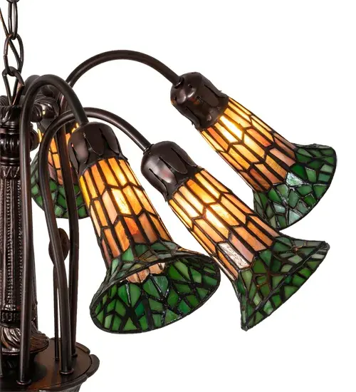 The Stained Glass Pond Lily by Meyda Lighting - Image 7