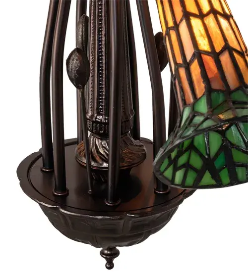 The Stained Glass Pond Lily by Meyda Lighting - Image 8