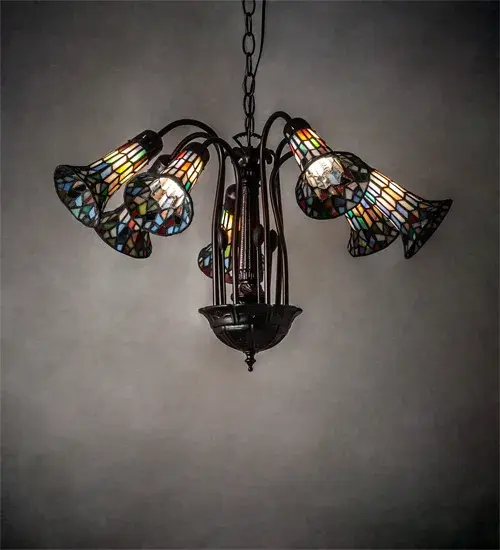 The Stained Glass Pond Lily by Meyda Lighting - Image 1