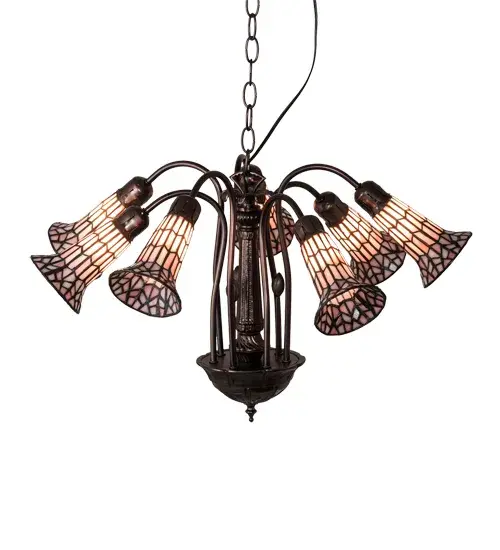The Meyda Tiffany - Stained Glass Pond Lily by Meyda Lighting - Image 4