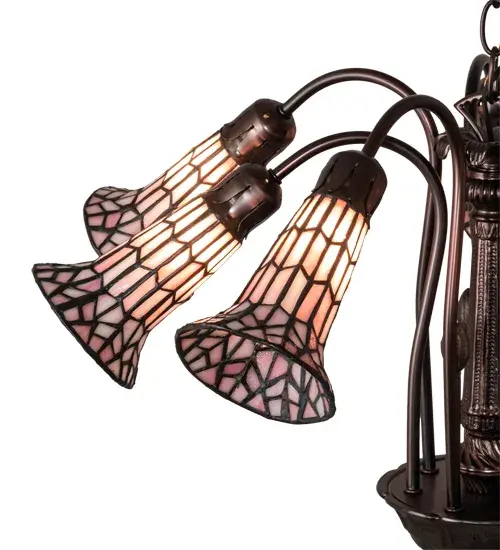 The Meyda Tiffany - Stained Glass Pond Lily by Meyda Lighting - Image 7