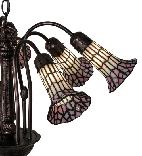 The Meyda Tiffany - Stained Glass Pond Lily by Meyda Lighting - Image 8