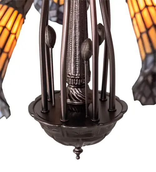 The Meyda Tiffany - Stained Glass Pond Lily by Meyda Lighting - Image 10