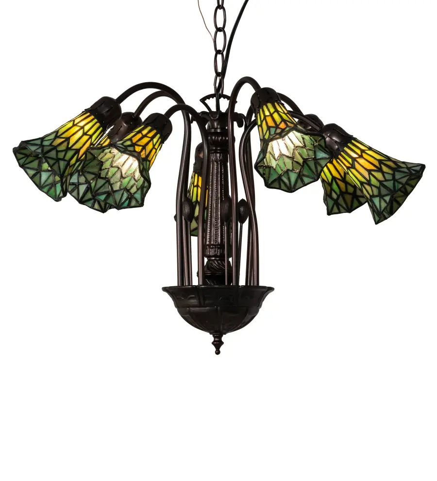 The Meyda Tiffany - Stained Glass Pond Lily by Meyda Lighting - Image 1