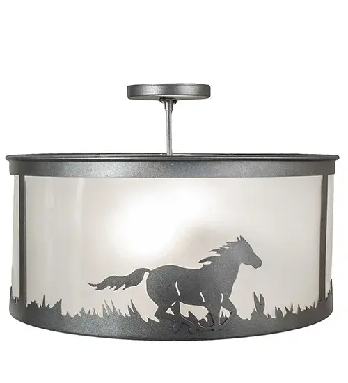 The Running Horses by Meyda Lighting - Image 5