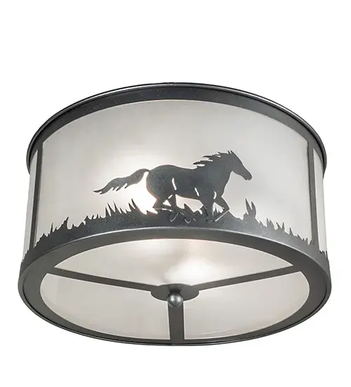 The Running Horses by Meyda Lighting - Image 6