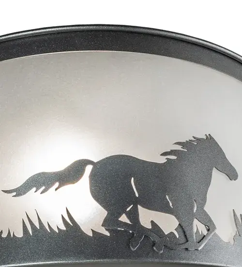 The Running Horses by Meyda Lighting - Image 9