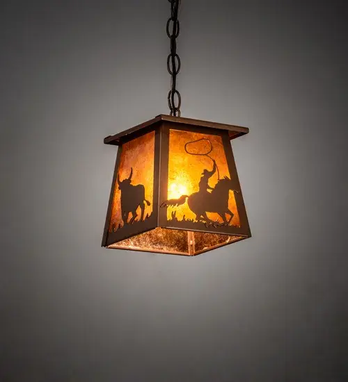 The Cowboy & Steer by Meyda Lighting - Image 1