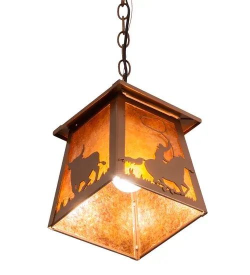 The Cowboy & Steer by Meyda Lighting - Image 6